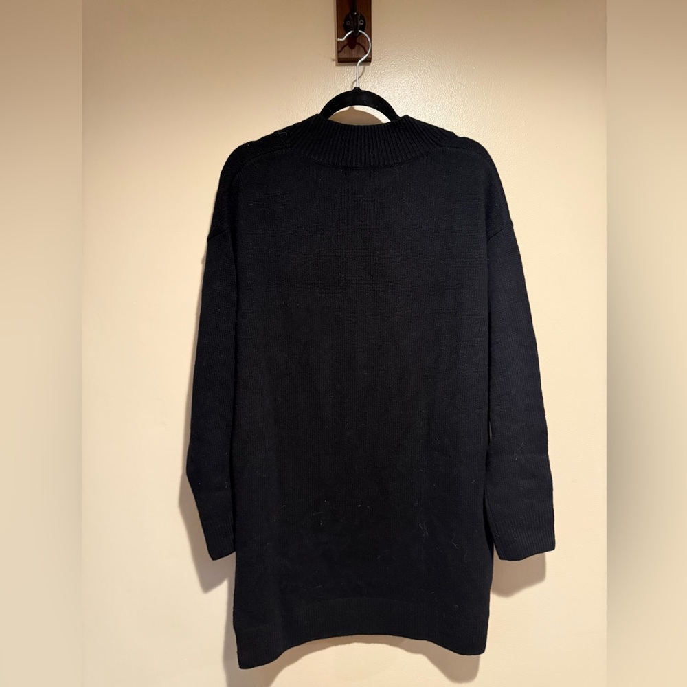 Dries Van Noten Black tunic sweater dress 100% merino wool small - Picture 12 of 15